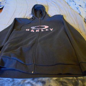 Oakley zipper hoodie size XL